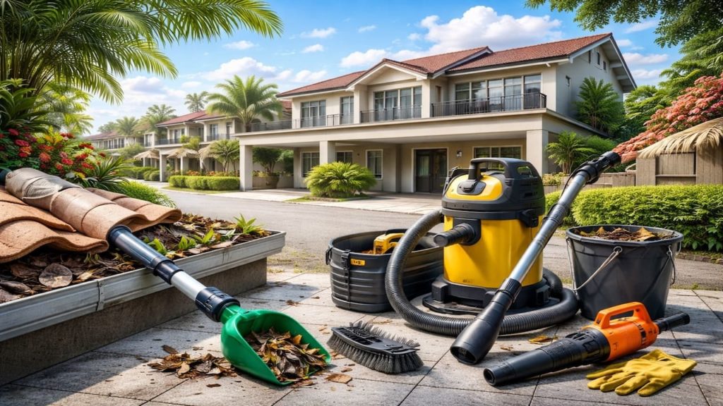 Gutter cleaning tools: 5 essentials【Safer prep without climbing high】