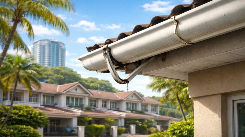 Gutter bracket loose: 5 checks【Stop sagging before the next storm】