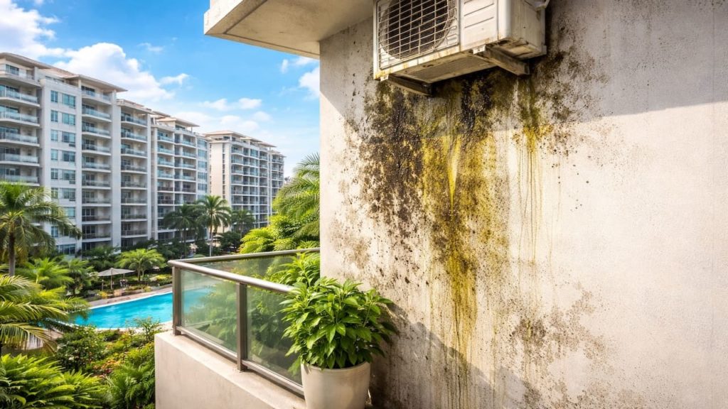 Gutter water stains on walls: 5 checks【Catch leaks before mold spreads】