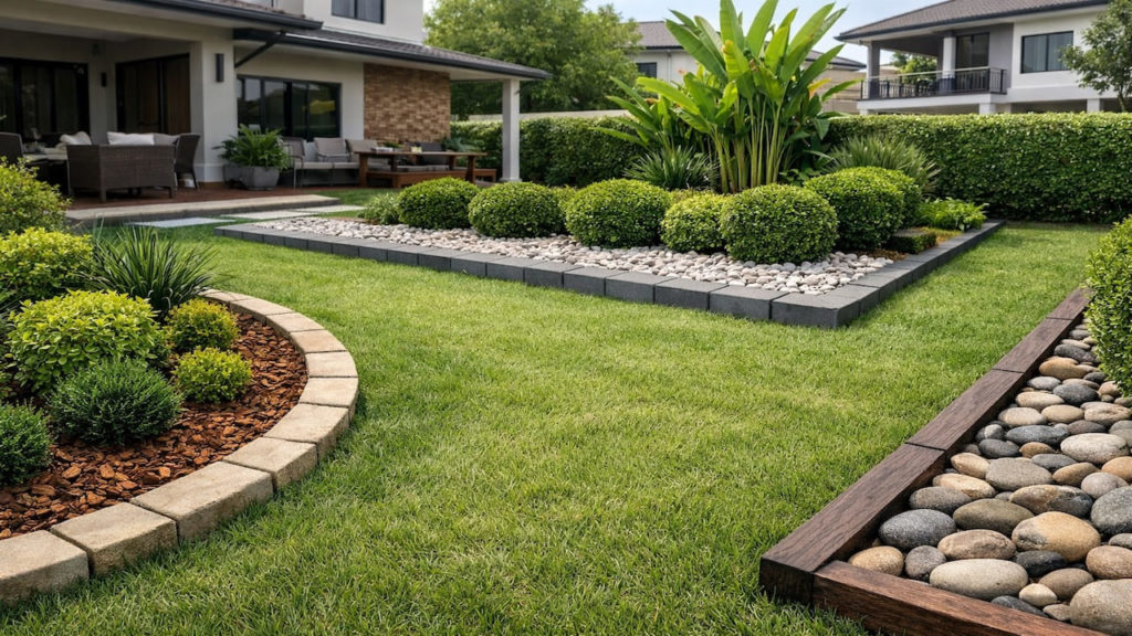 Landscape edging ideas: 5 tips【Stop weeds and keep lines clean】