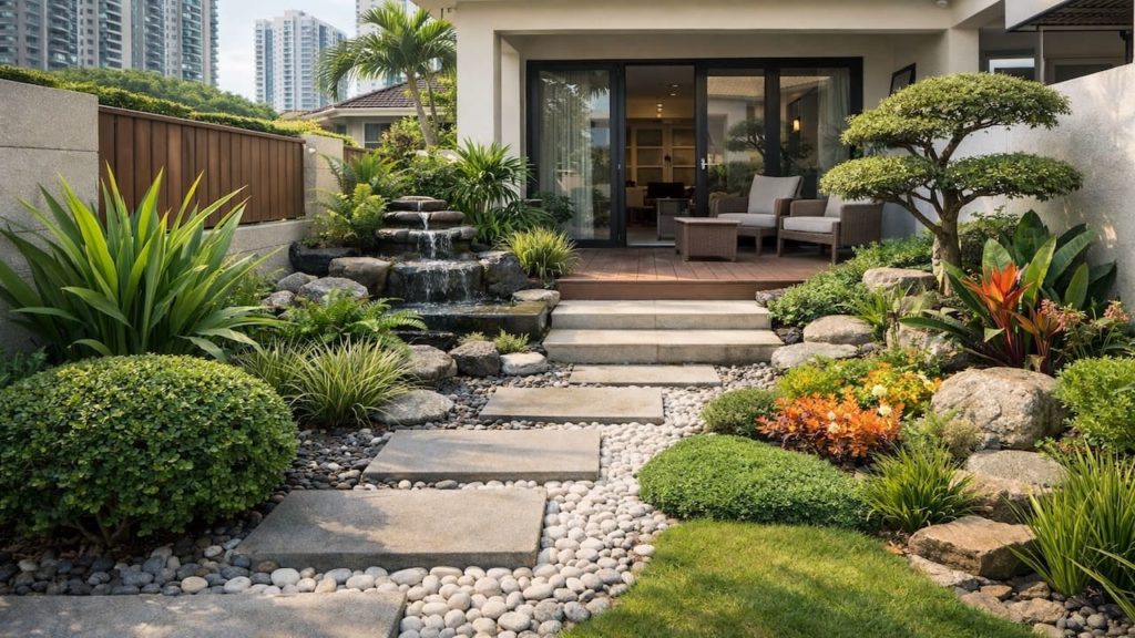 Landscape for small front yard: 5 tips【Make space feel bigger with layers】