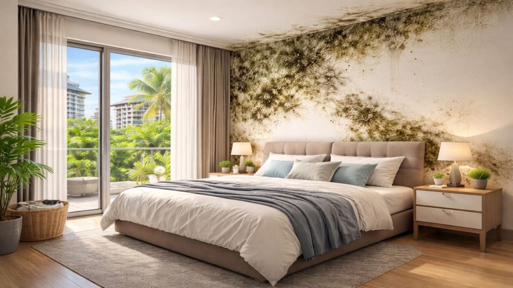 Mold on bedroom walls: 5 causes in humid Malaysia【Stop damp before they spread】