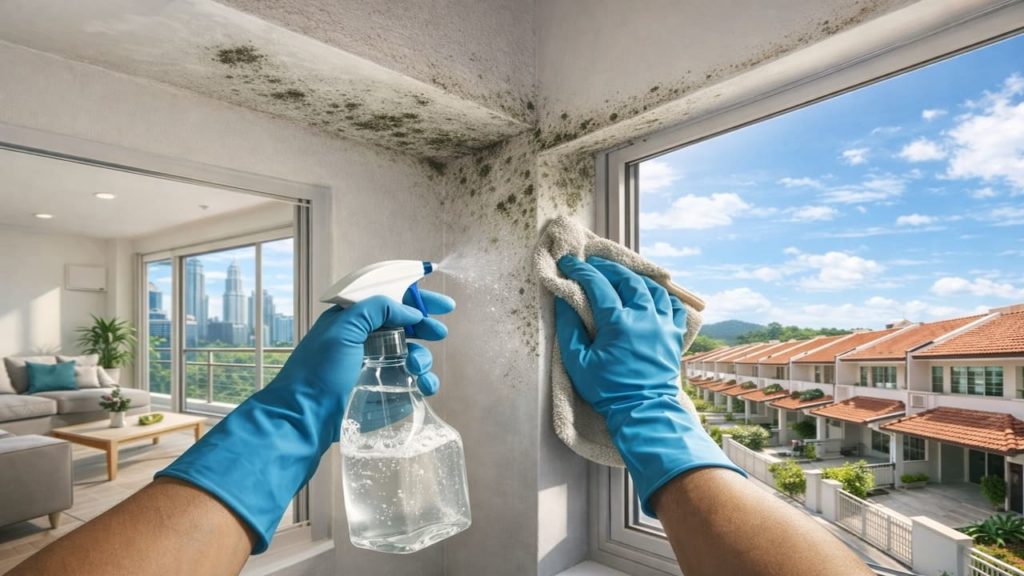 Humidity triggers mold spots: 5 fixes【Clean right and stop regrowth early】