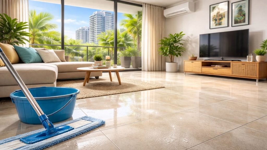 Humidity after mopping floors: 5 tips【Dry tiles fast in rainy season】