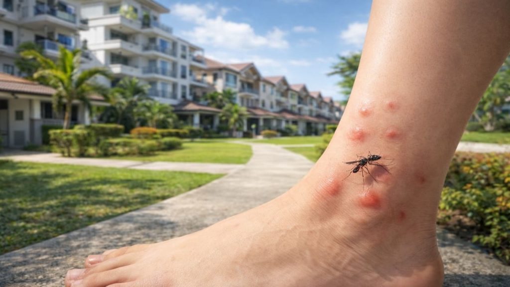 Mosquito bites on ankles: 5 causes【Floor level entry and sofa habits to fix】