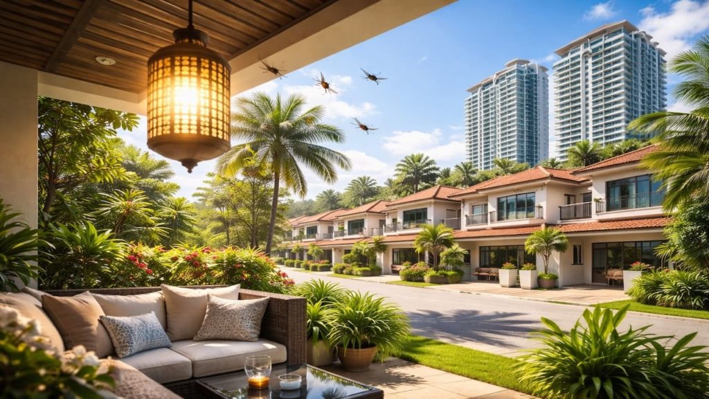 Mosquito around lights: 5 tips【Change placement and reduce night attraction】