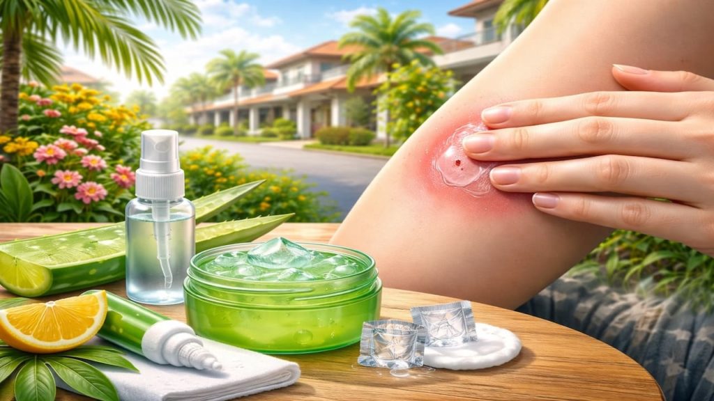 Mosquito bite swelling: 5 steps【Calm skin fast and avoid infection marks】