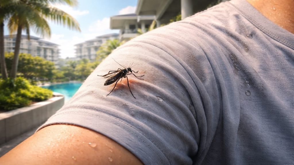 Mosquito bites through clothes: 5 causes【Fabric gaps tight fits and sweat cues】