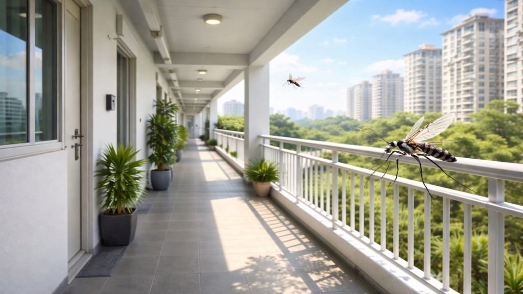 Mosquito in condo corridor: 5 tips【Doorway defense for shared hallways】