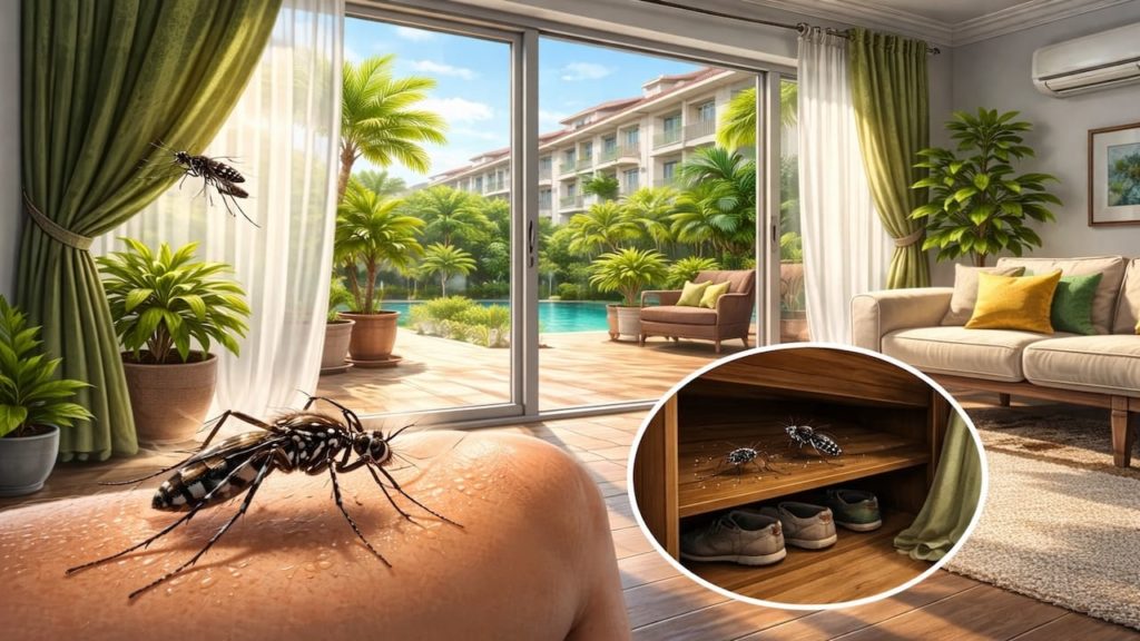 Mosquito bites in daytime: 5 reasons【Aedes behavior and indoor hiding spots】