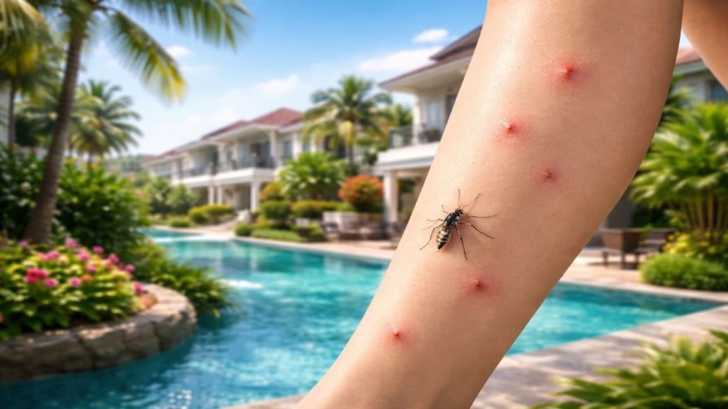 Mosquito bites on legs: 5 tips【Sofa shorts and floor airflow adjustments】