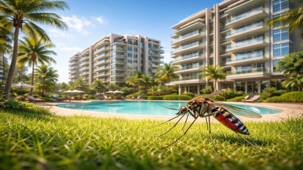 Mosquito problem in new condo: 5 causes【Nearby water sites and building gaps】