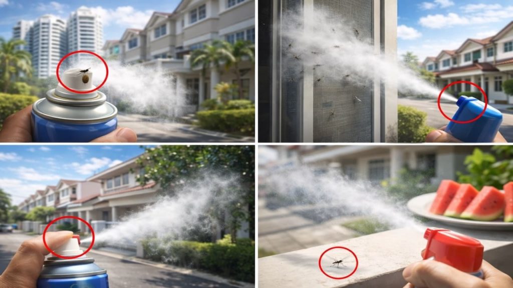 Mosquito spray indoors: 5 mistakes【Avoid fumes and make spraying effective】