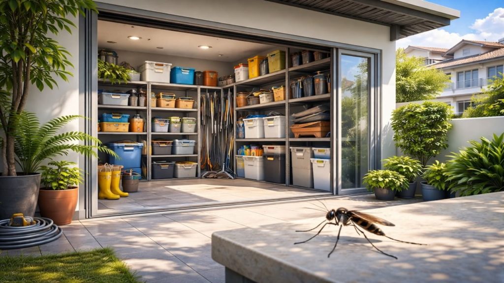 Mosquito in storage room: 5 checks【Dark corners boxes and damp clutter】