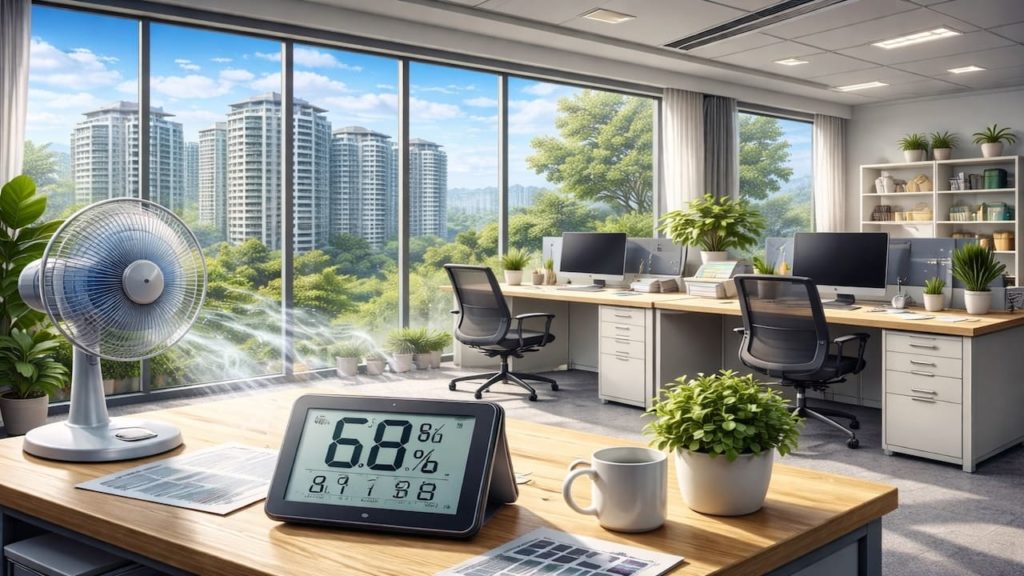 Office room humidity climbs: 5 fixes【Work better in warm humid weather】