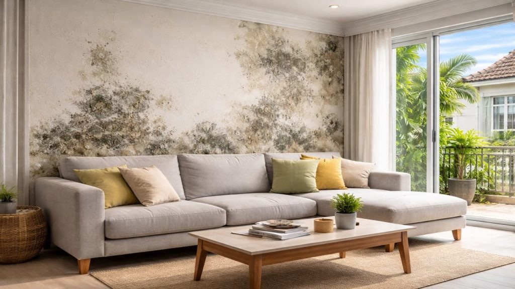 Humidity behind sofa wall: 5 signs【Spot damp patches before mold blooms】