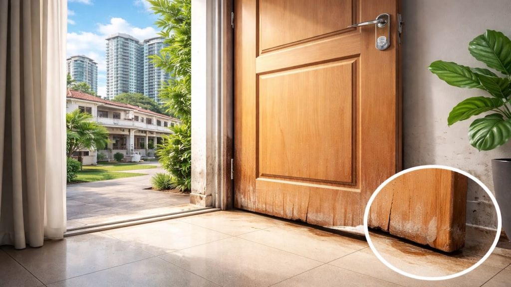 Humidity causes swollen doors: 5 signs【Fix sticking doors and frames fast】
